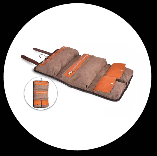 Sacoche de voyage vintage cuir